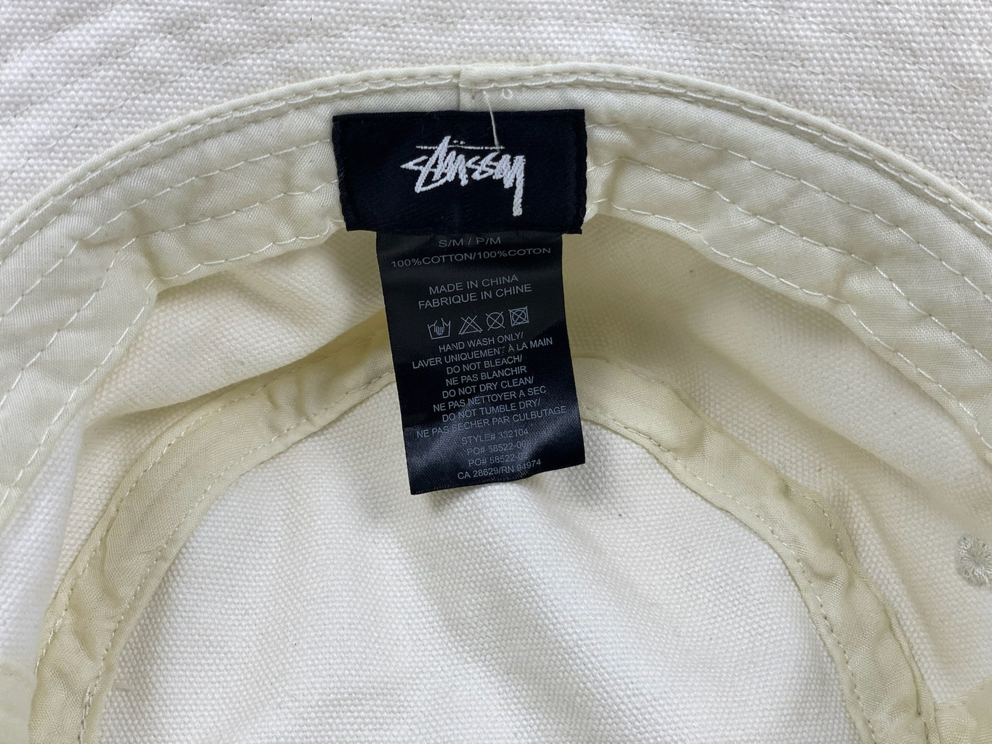 Stussy x Comme des Garcons CDG Bucket Hat