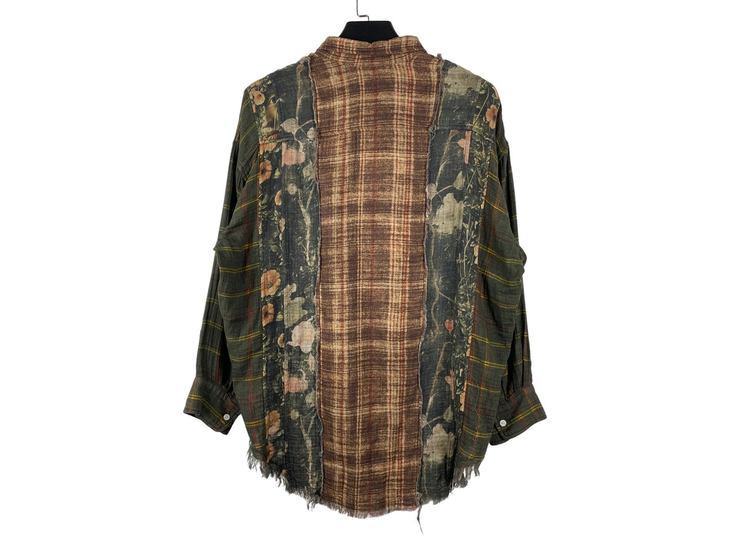 R13 Floral Plaid Shirt