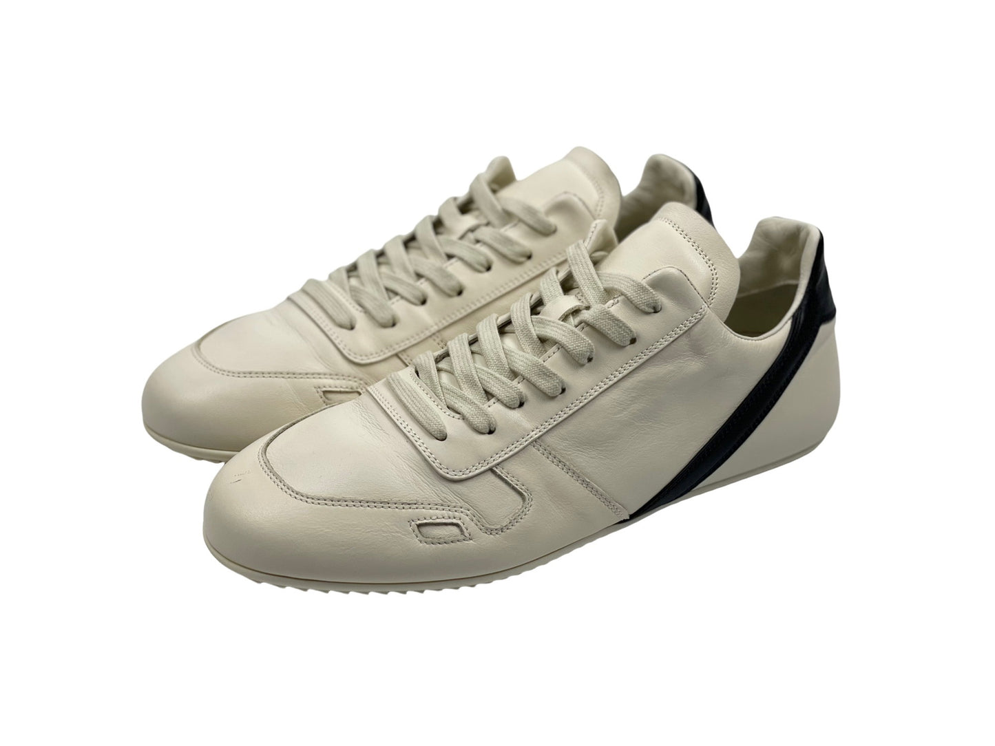 Rick Owens Minimal Low Leather Sneakers FW25