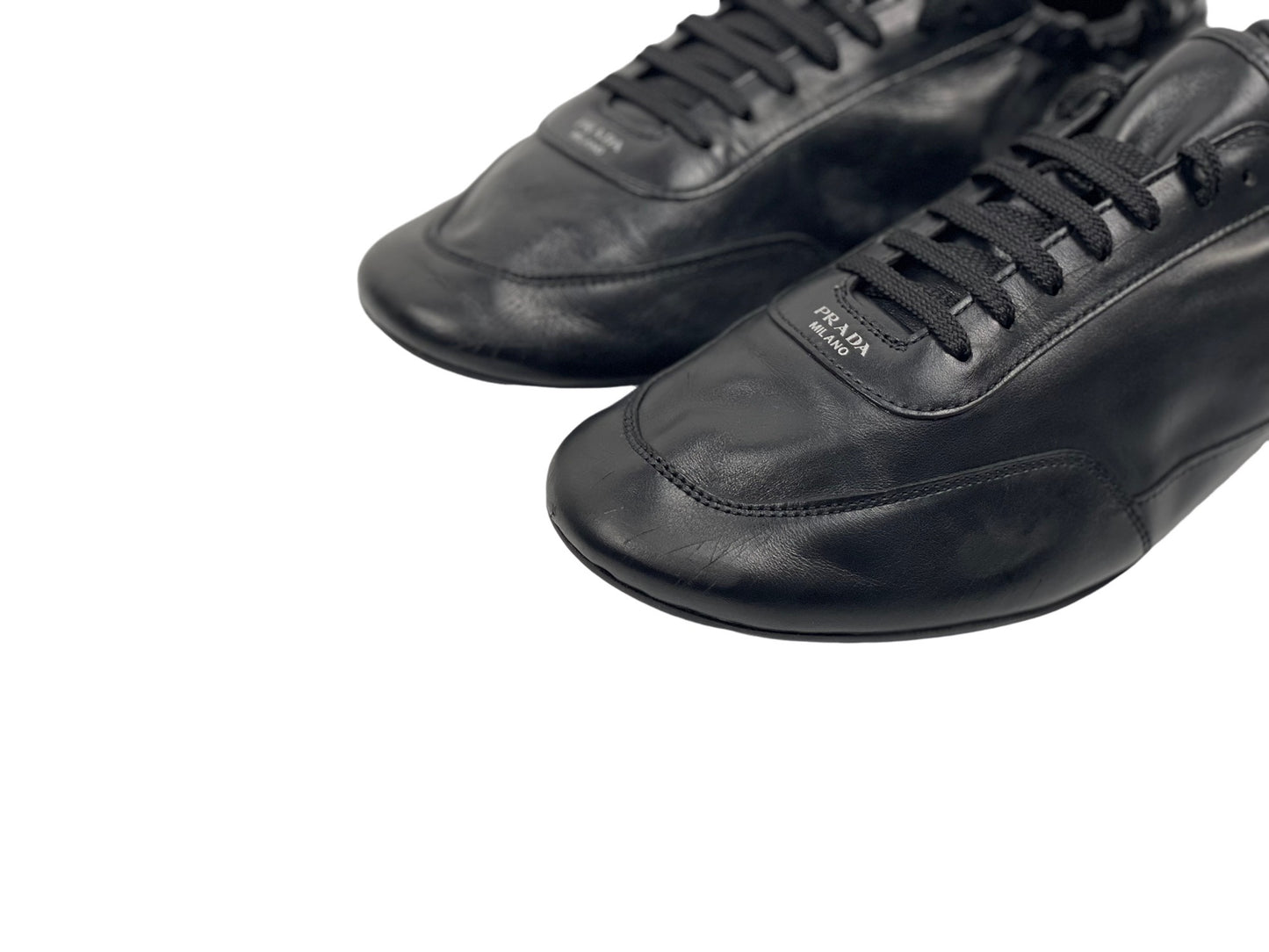 Prada Collapse Leather Sneakers SS26