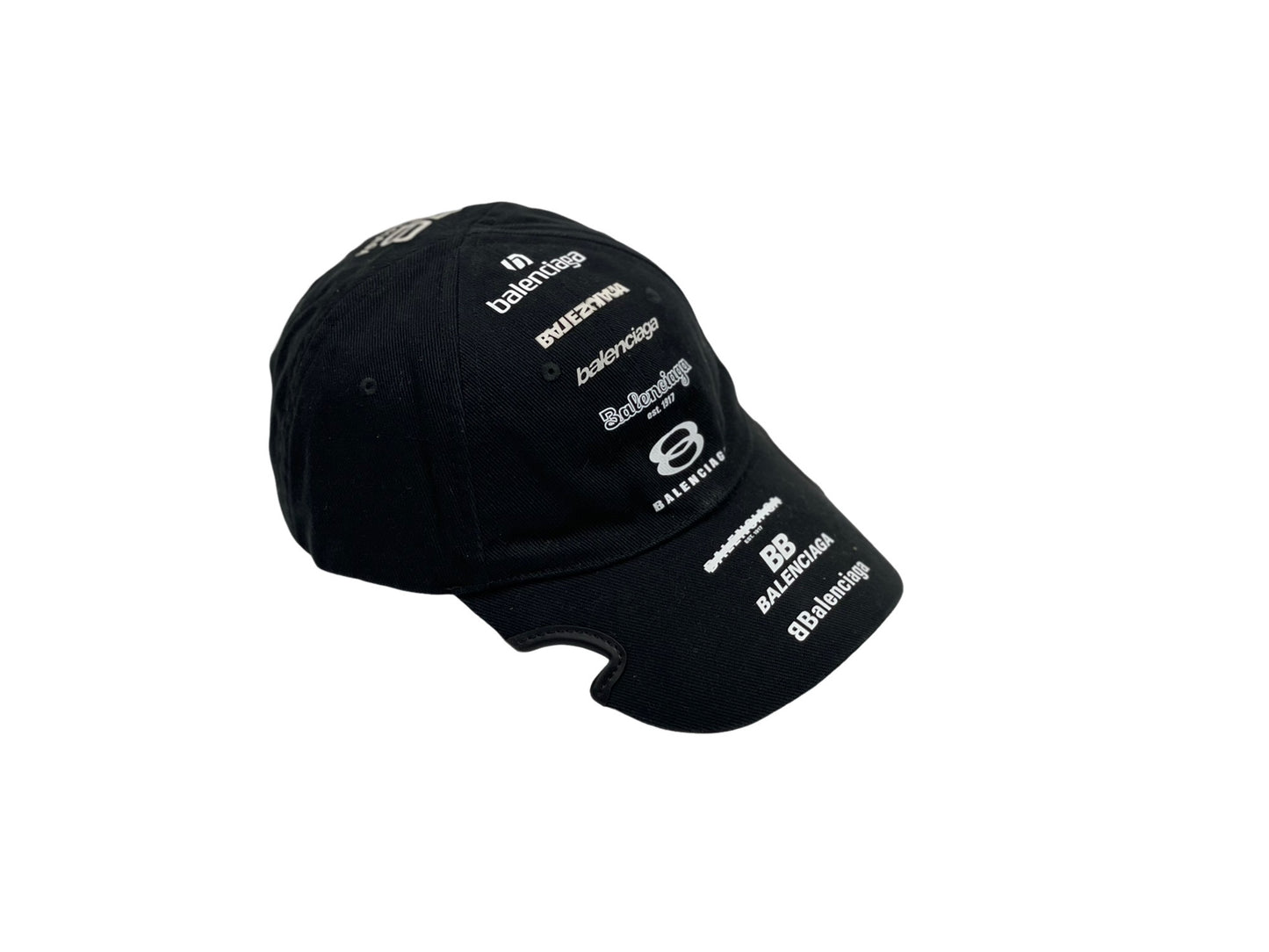 Balenciaga Multi-Logo Baseball Cap