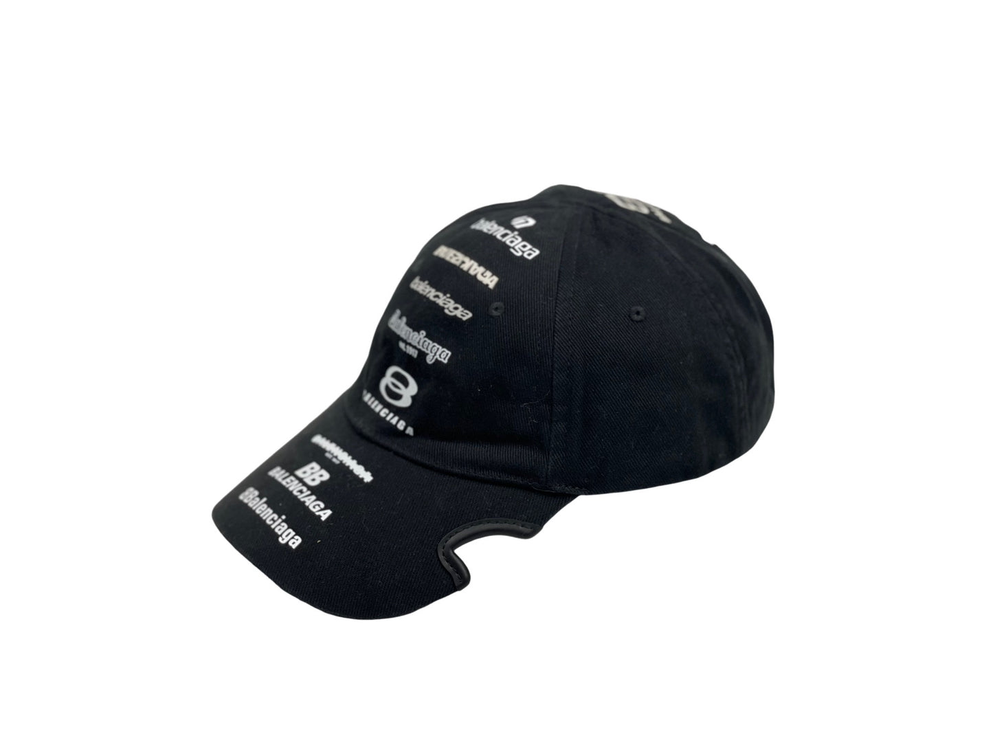 Balenciaga Multi-Logo Baseball Cap