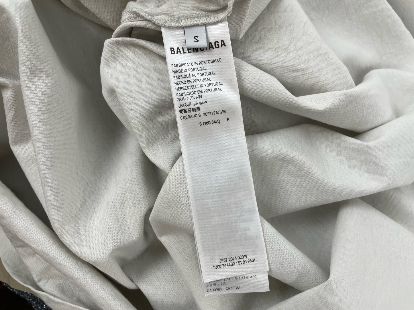 Balenciaga Cotton Oversized Logo T-Shirt SS25