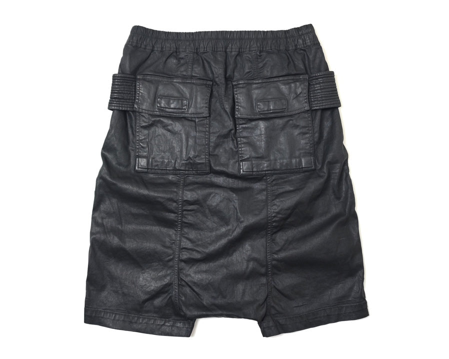 Rick Owens DRKSHDW Waxed Creatch Shorts SS19