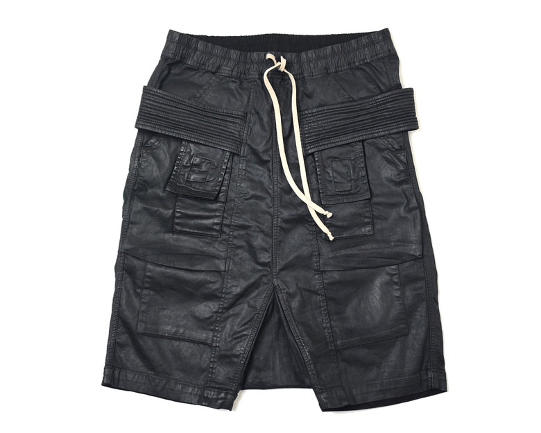 Rick Owens DRKSHDW Waxed Creatch Shorts SS19
