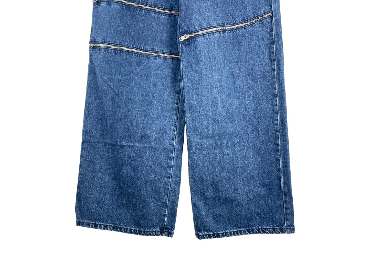 Helmut Lang Zipper Denim Pants