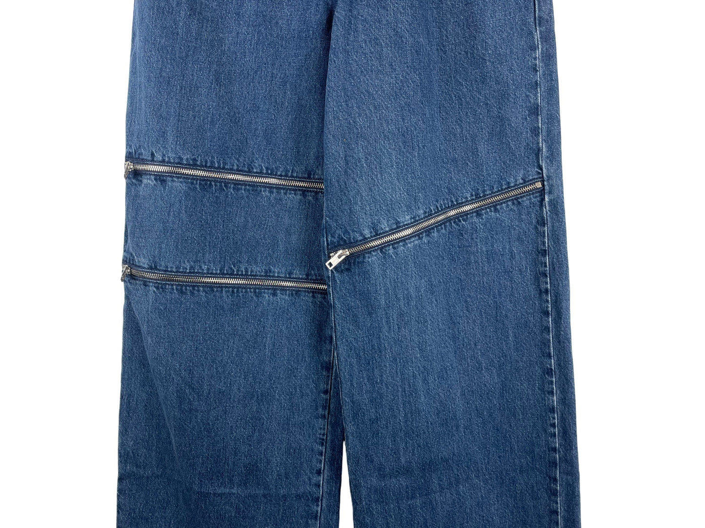 Helmut Lang Zipper Denim Pants