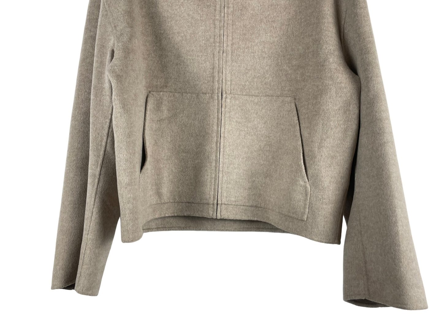 Acne Studios Doveria Wool and  Cashmere-Blend Felt Hooded Jacket FW25