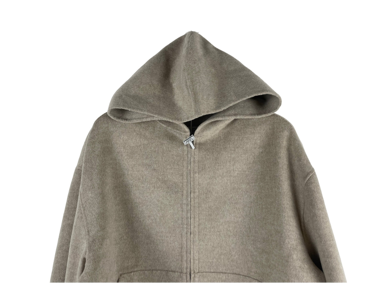 Acne Studios Doveria Wool and  Cashmere-Blend Felt Hooded Jacket FW25