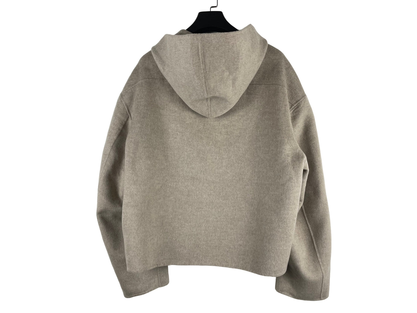 Acne Studios Doveria Wool and  Cashmere-Blend Felt Hooded Jacket FW25