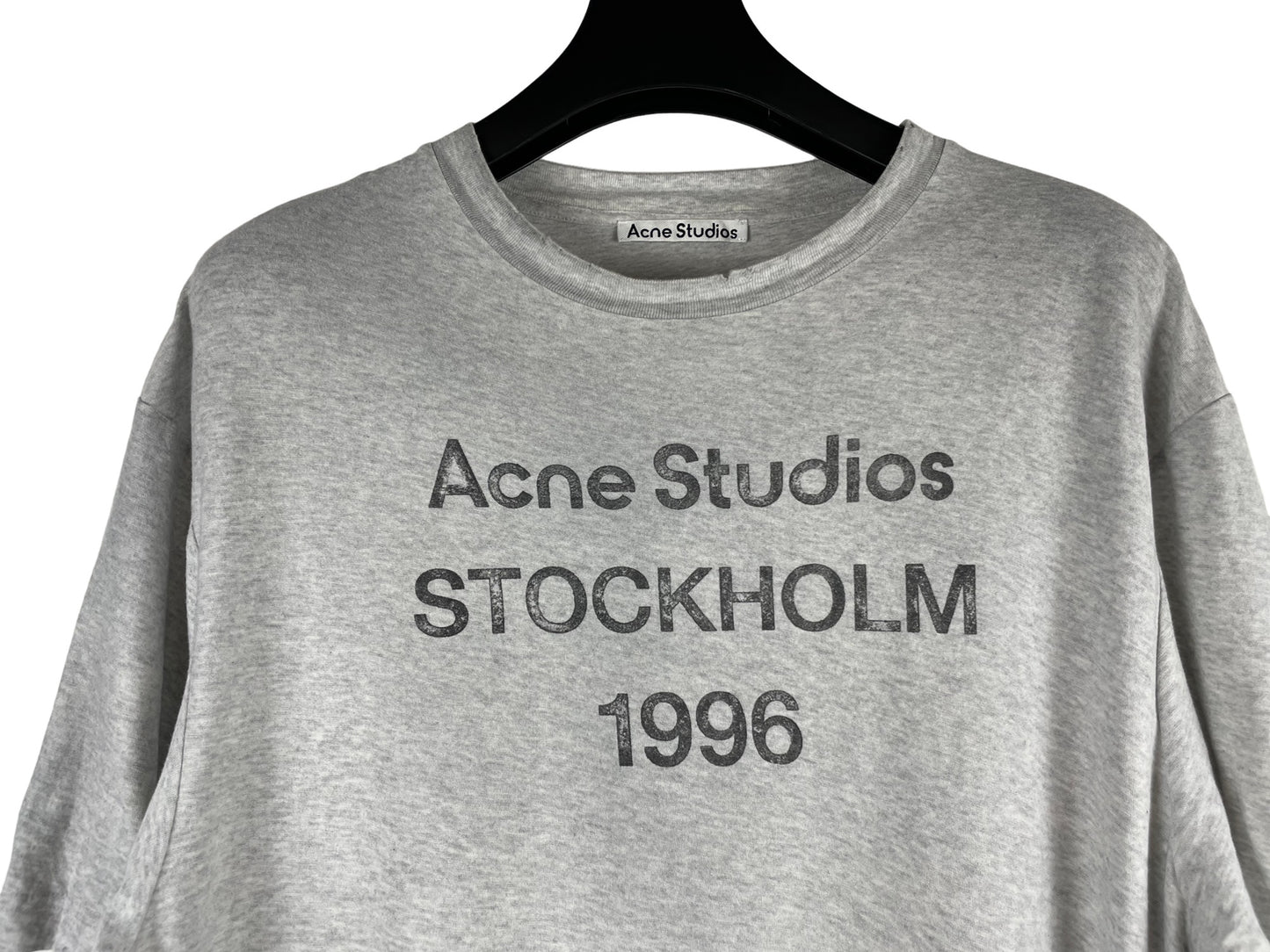 Acne Studios 1996 Logo T-Shirt Dusty Gray