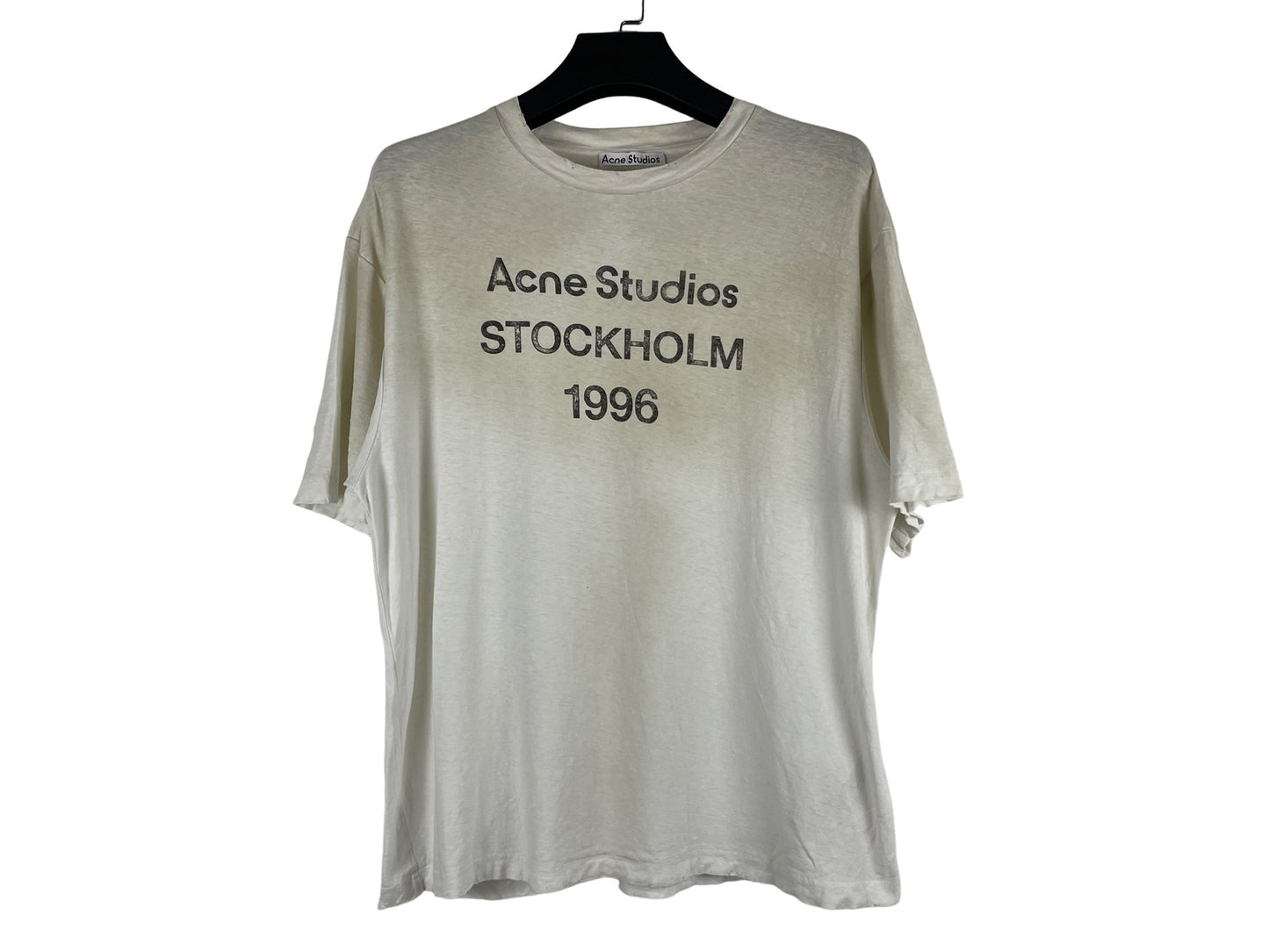 Acne Studios 1996 Logo T-Shirt Dusty White