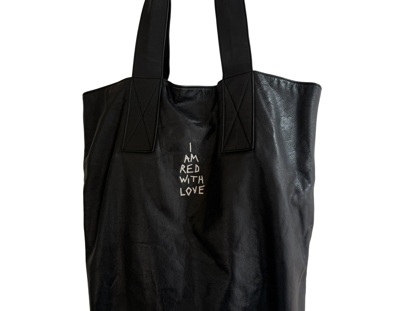 Ann Demeulemeester Leather Tote Bag