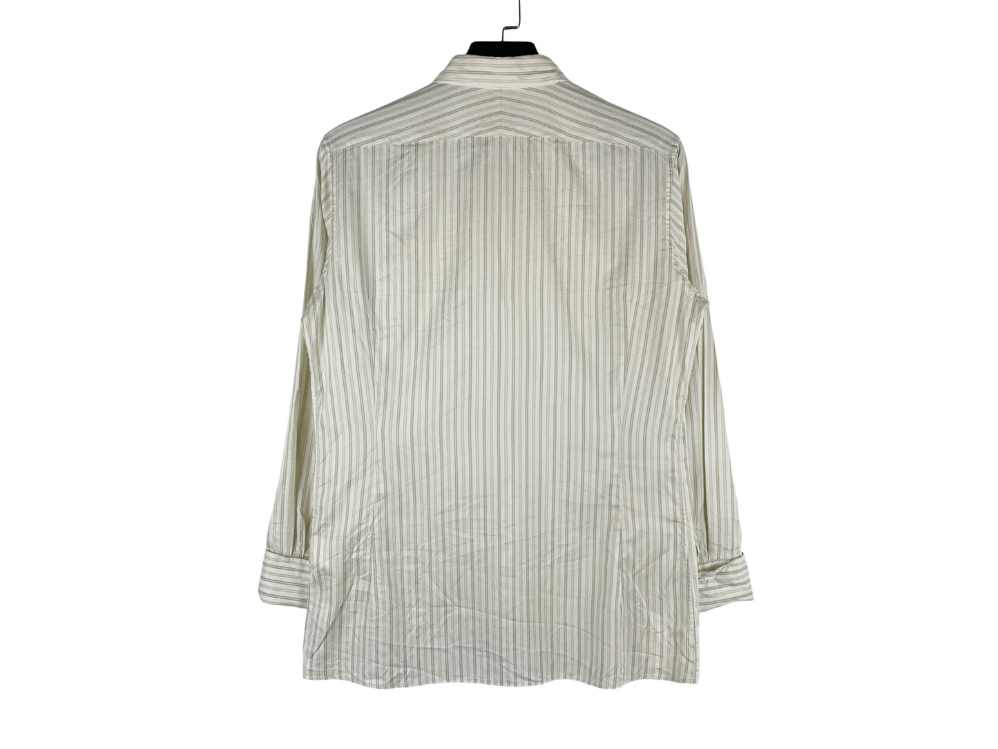 AURALEE Cotton Silk Stripe Shirt