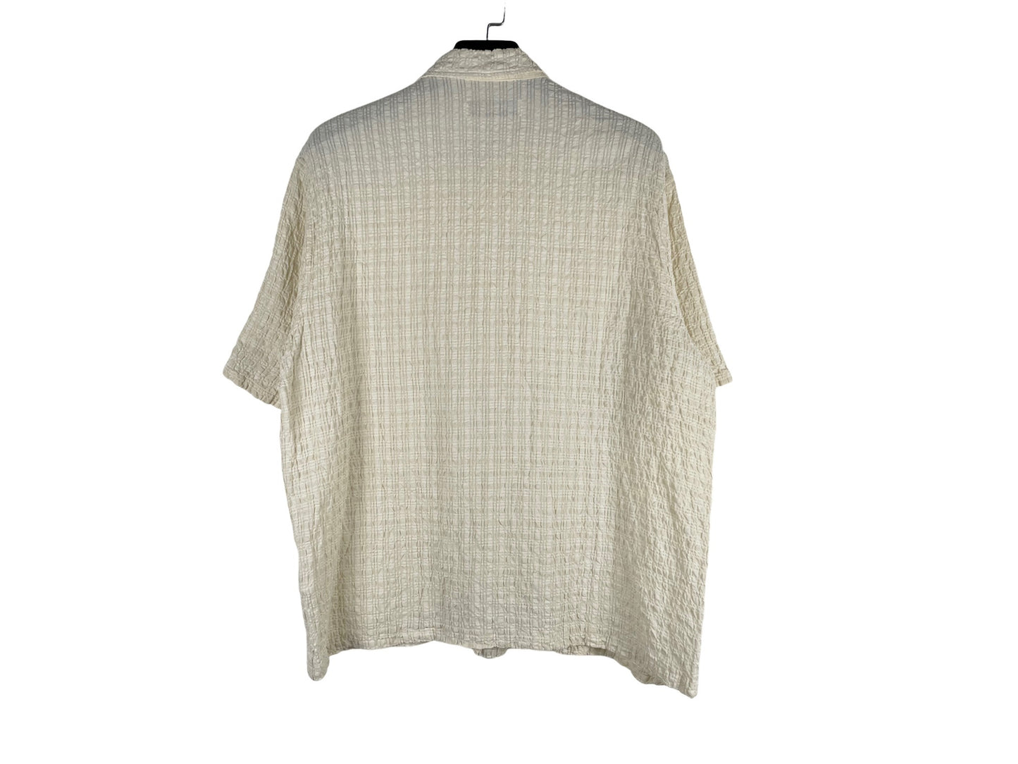 Our Legacy Box Shirt in Ecru Cotton Linen