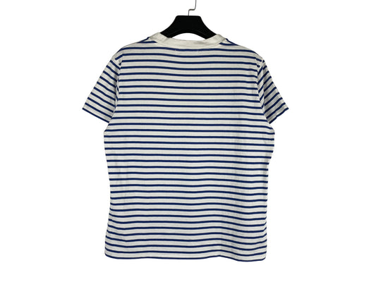 Our Legacy Blue and White Striped T-Shirt