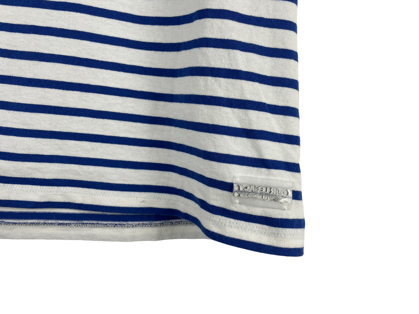 Our Legacy Blue and White Striped T-Shirt