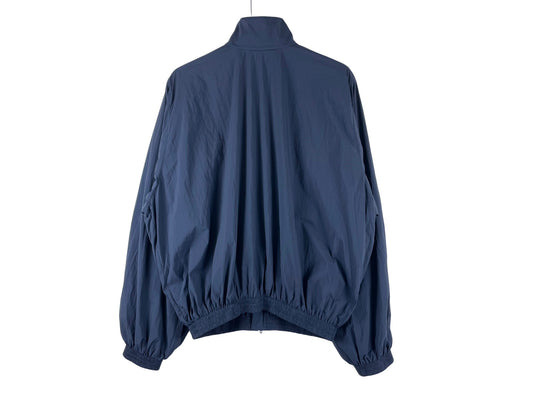Balenciaga Navy Oversized Tracksuit Jacket