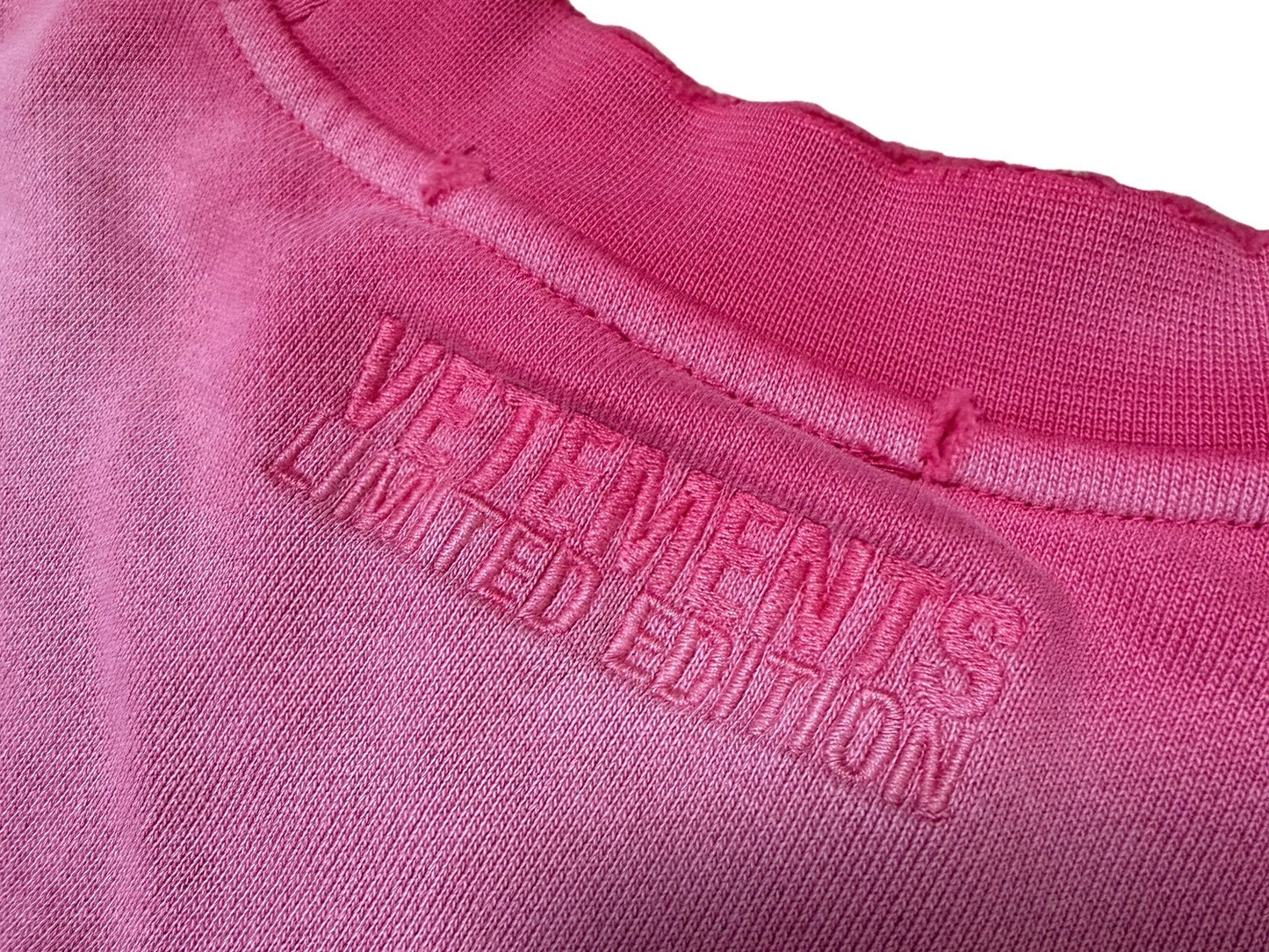 Vetements "I'm Not Doing Sh*t Today" Washed Sweatshirt SS23