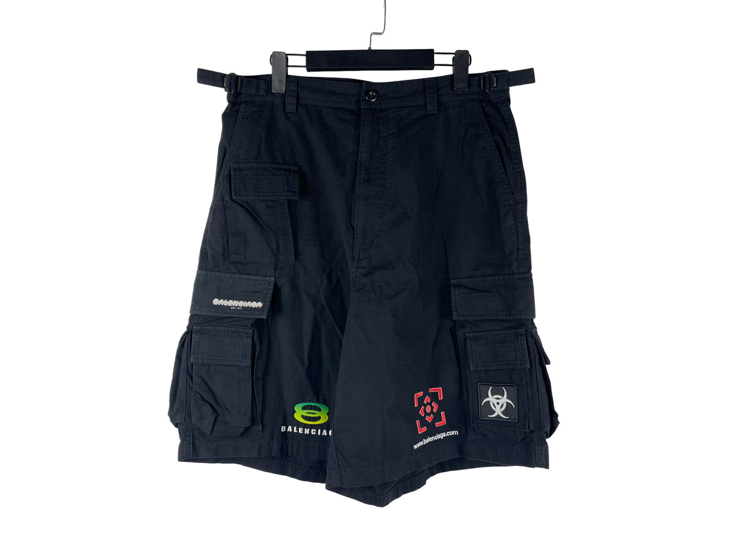 Balenciaga Multi-Pocket Cargo Shorts SS24