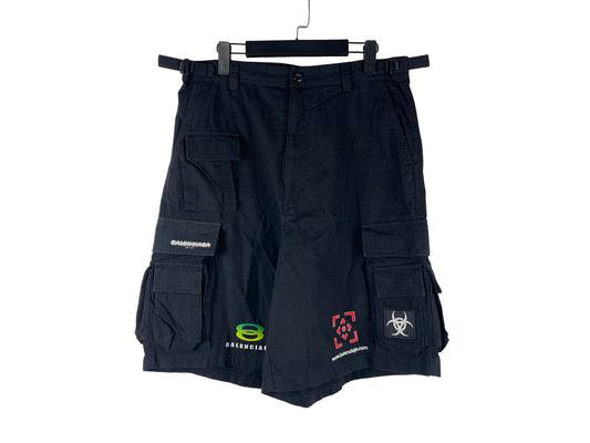 Balenciaga Multi-Pocket Cargo Shorts SS24
