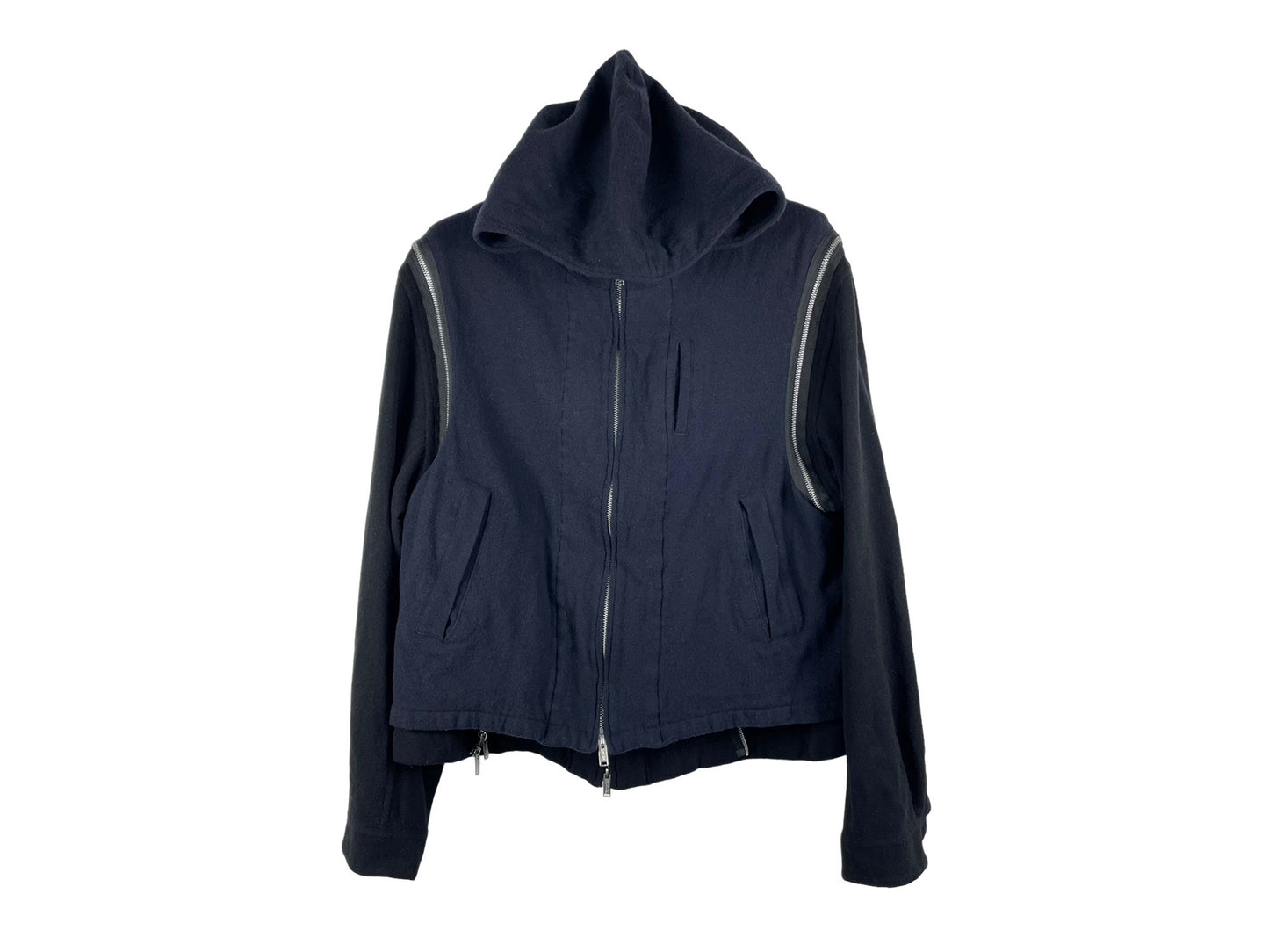 Undercover 3-Way Double Zip Wool Jacket