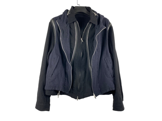Undercover 3-Way Double Zip Wool Jacket
