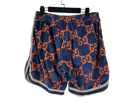 Gucci GG Monogram Velvet Shorts
