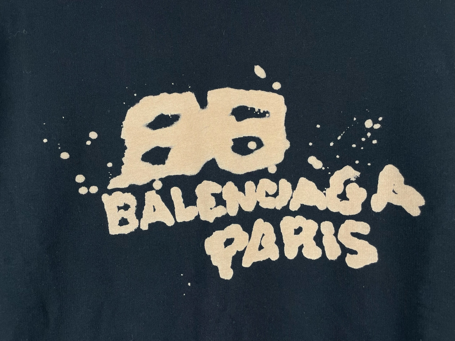 Balenciaga Printed Oversized Hoodie