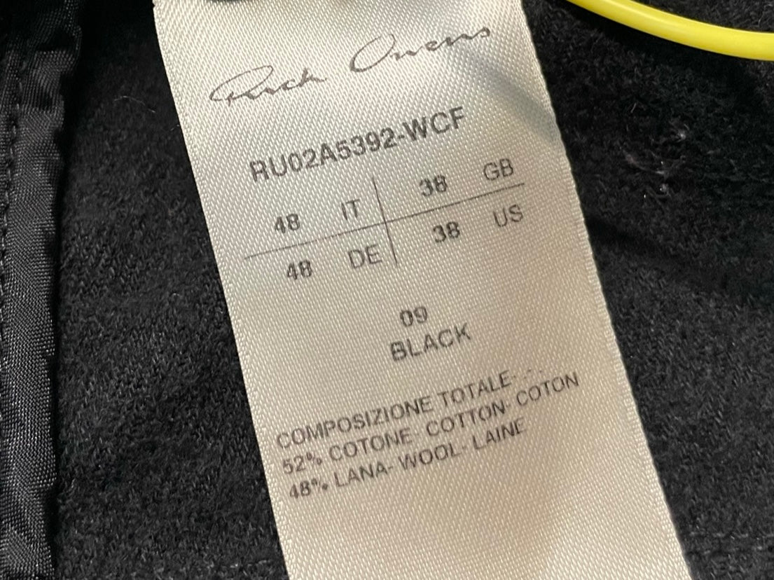 Rick Owens Bela Wool Trousers SS21