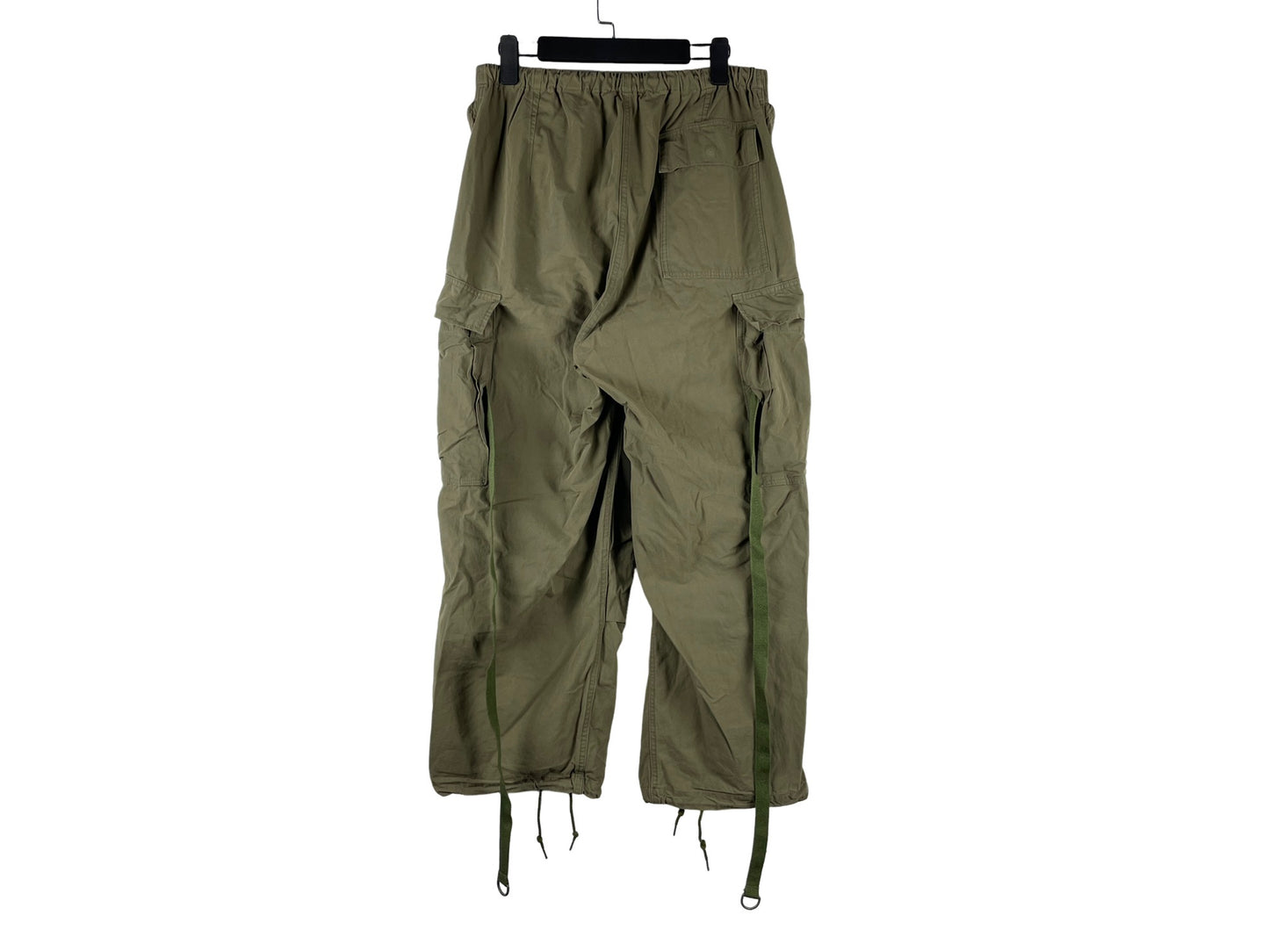 BEAMS Plus Olive Drawstring Cargo Pants