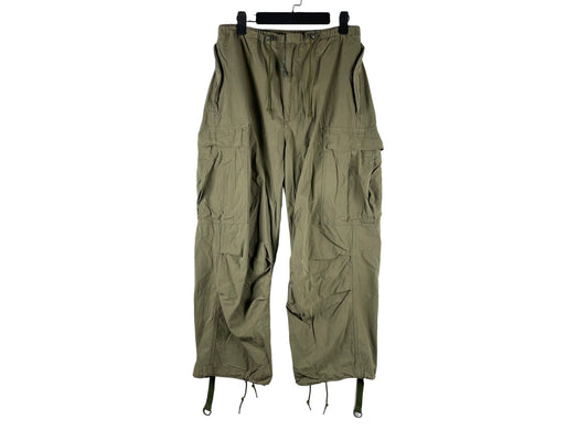 BEAMS Plus Olive Drawstring Cargo Pants