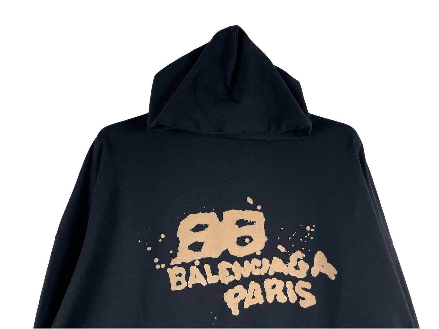 Balenciaga Printed Oversized Hoodie