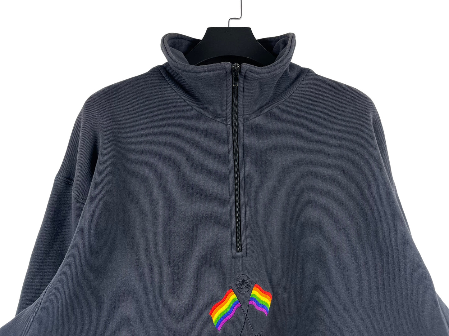 Balenciaga Half-Zip Sweatshirt FW18