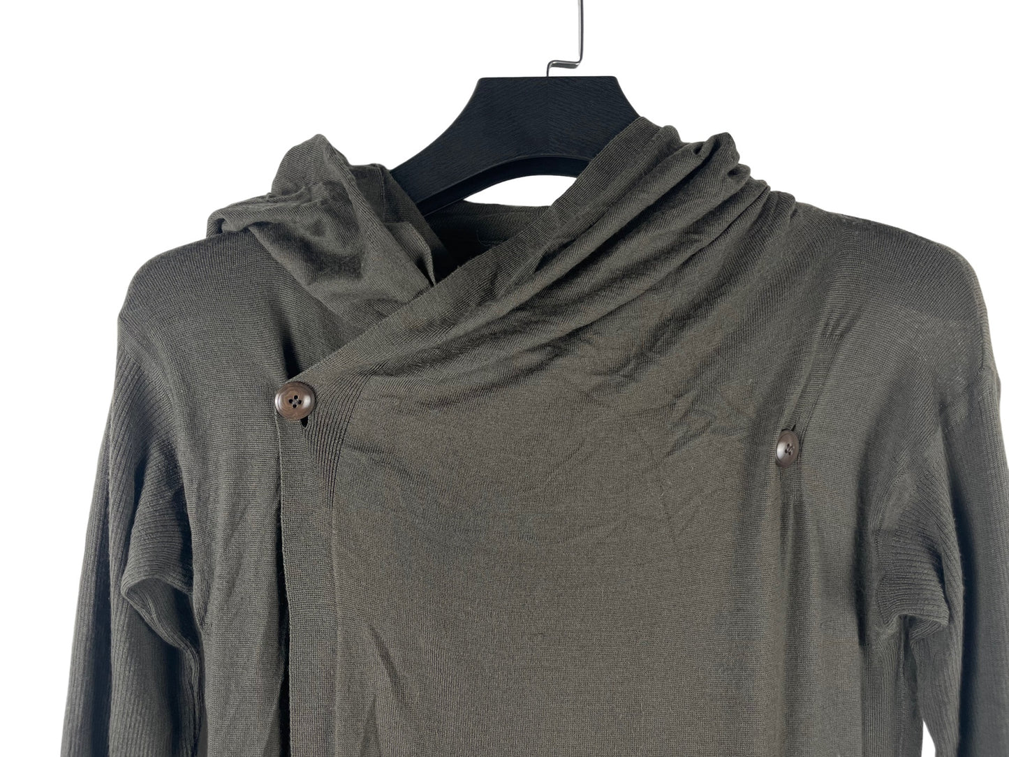 Rick Owens Sphinx Draped Knit Cardigan 15FW