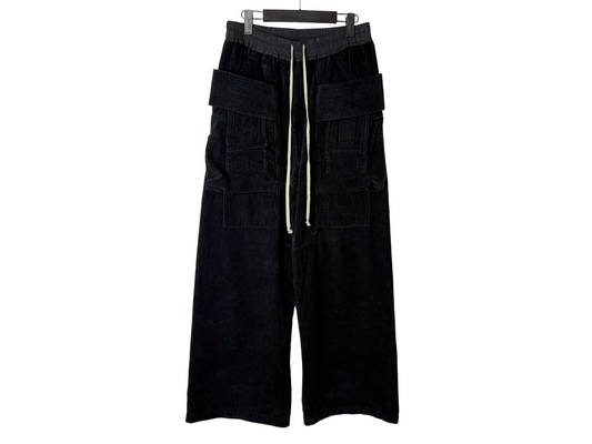 Rick Owens DRKSHDW Creatch Cargo Jumbo Bela Corduroy Pants FW23