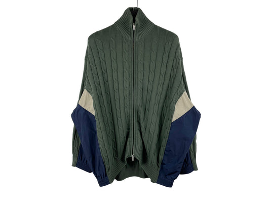 Balenciaga 26SS Hybrid technical tracksuit fabric Jacket
