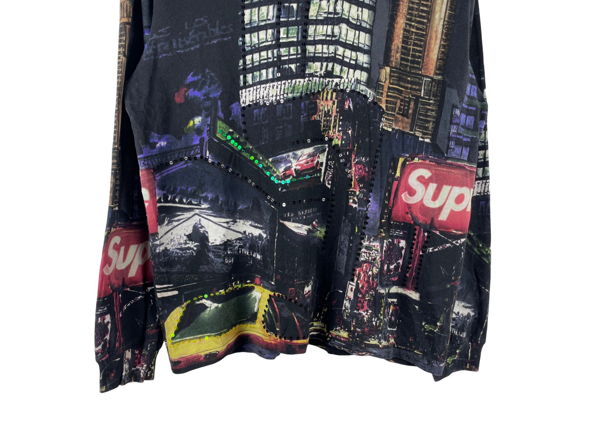 Supreme SS25 Skyline Sequin L/S Top
