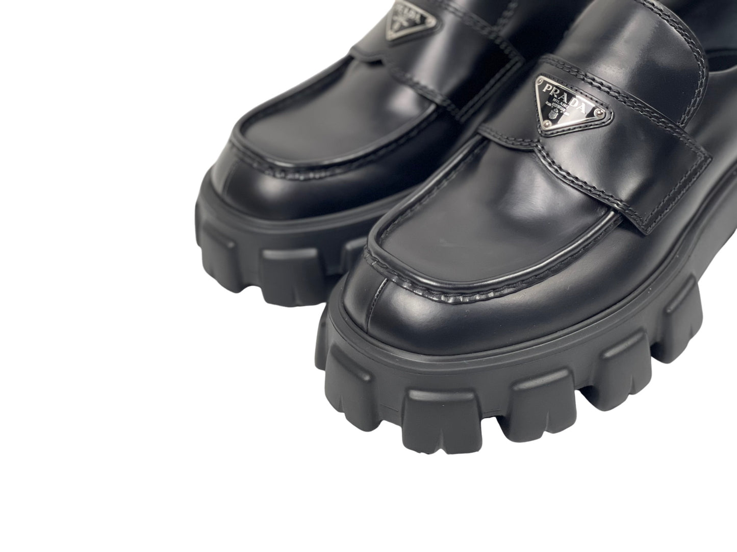 Prada Monolith Loafers Shoes