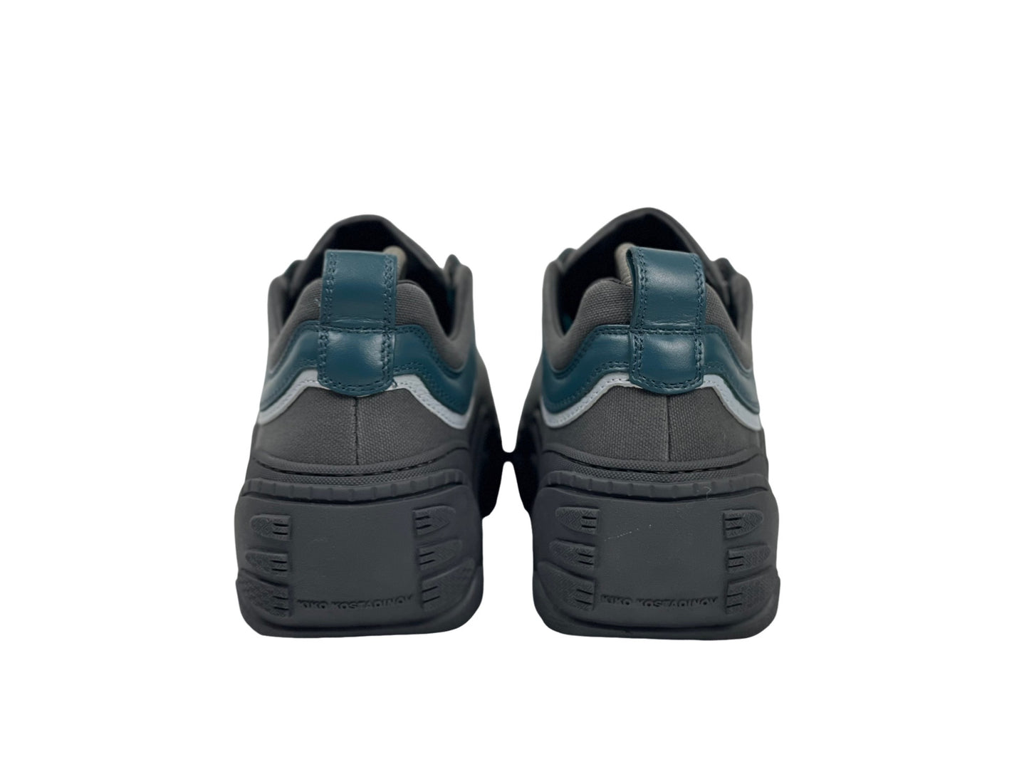 Kiko Kostadinov Tonkin Canvas Sneakers Low Anchor Grey