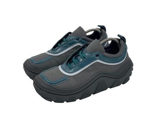 Kiko Kostadinov Tonkin Canvas Sneakers Low Anchor Grey