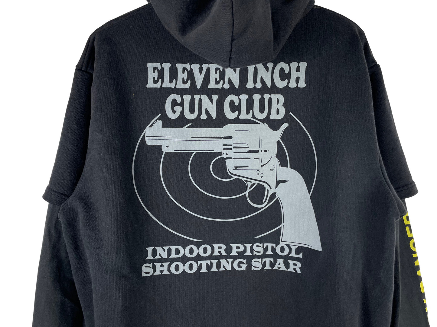 Vetements Justin4Ever 11-inch Gun Club Layered Chain Hoodie AW16