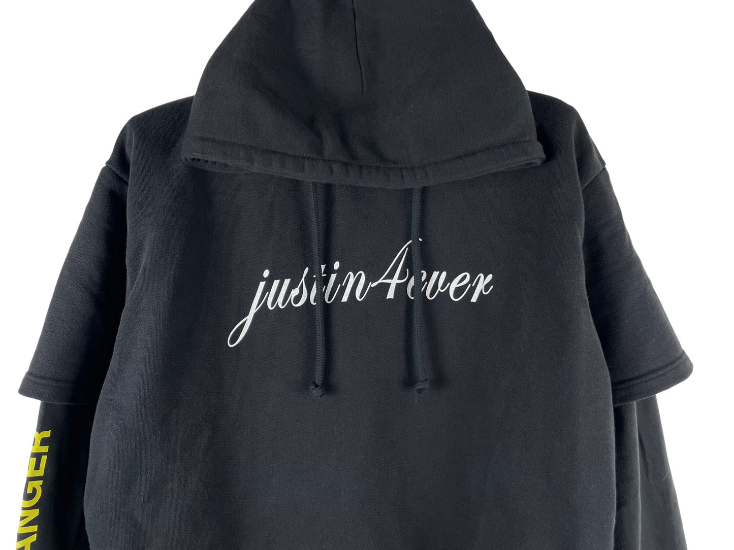 Vetements Justin4Ever 11-inch Gun Club Layered Chain Hoodie AW16