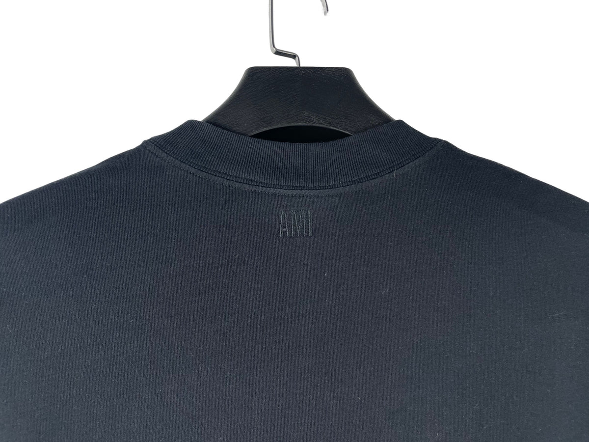 AMI Logo Embroidered T-Shirt