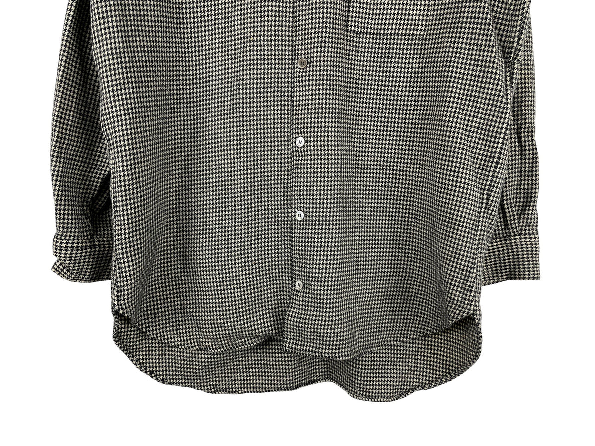 Vintage Yohji Yamamoto Pour Homme Houndstooth Wool Shirt