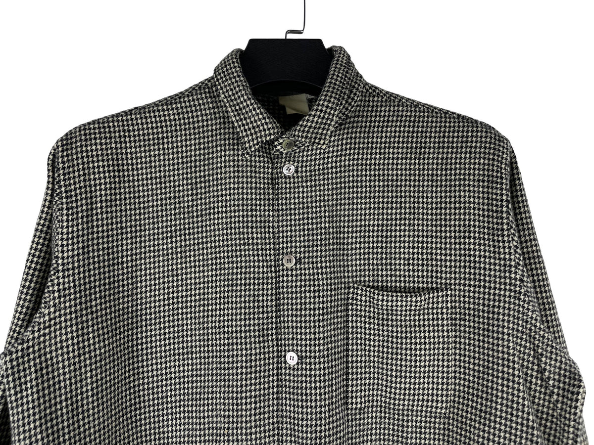 Vintage Yohji Yamamoto Pour Homme Houndstooth Wool Shirt