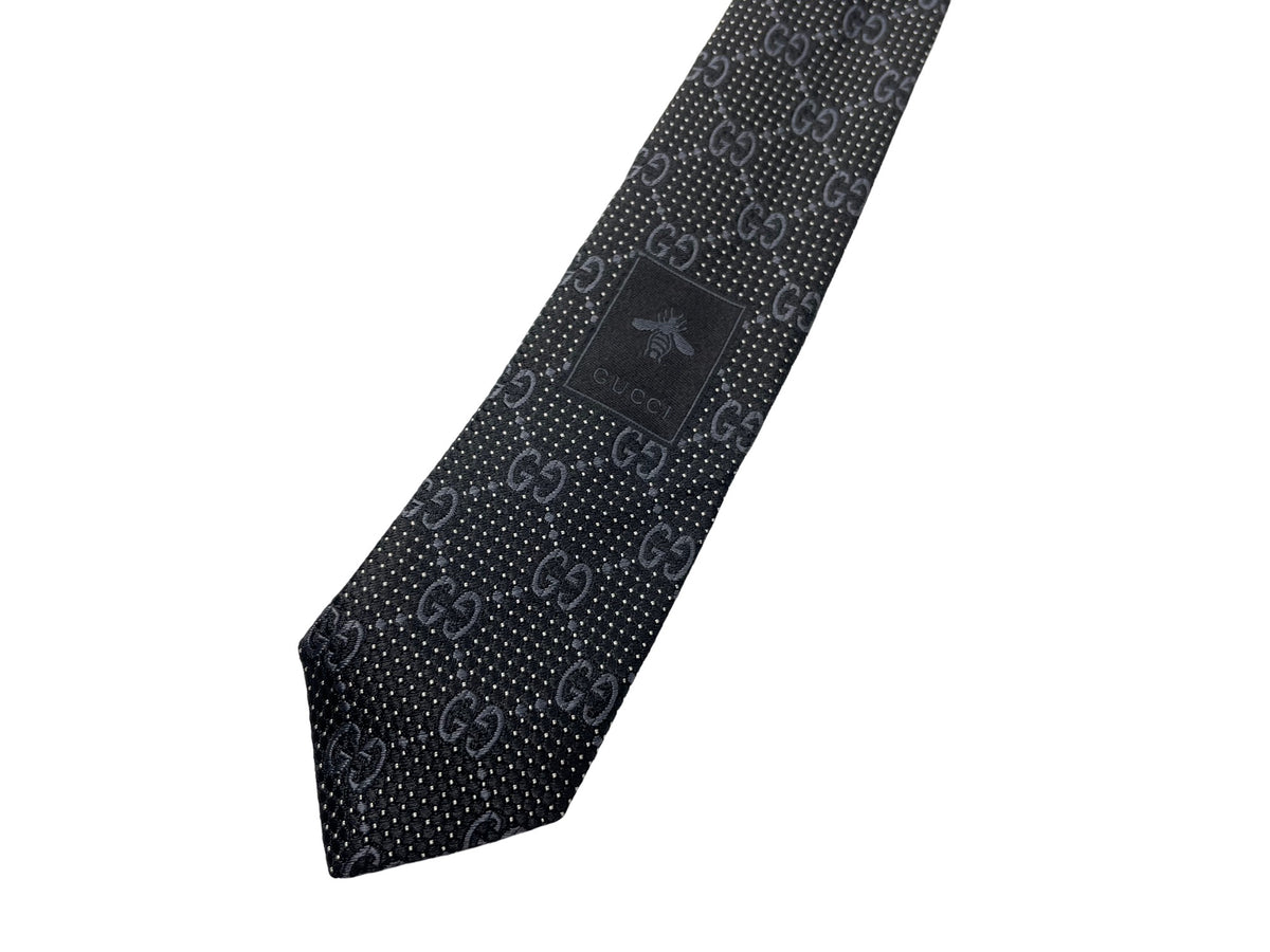 Gucci GG Monogram Silk Tie