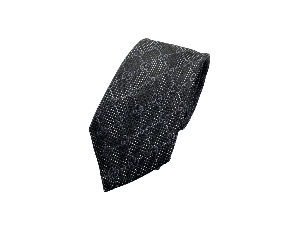 Gucci GG Monogram Silk Tie