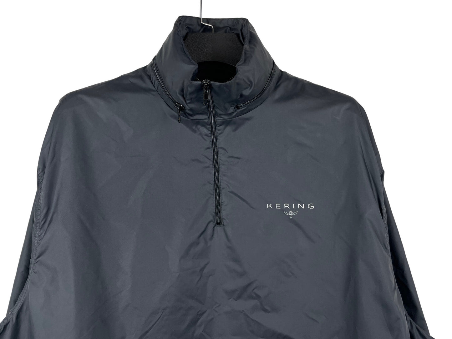 Balenciaga Black Kering Vareuse Windbreaker Jacket