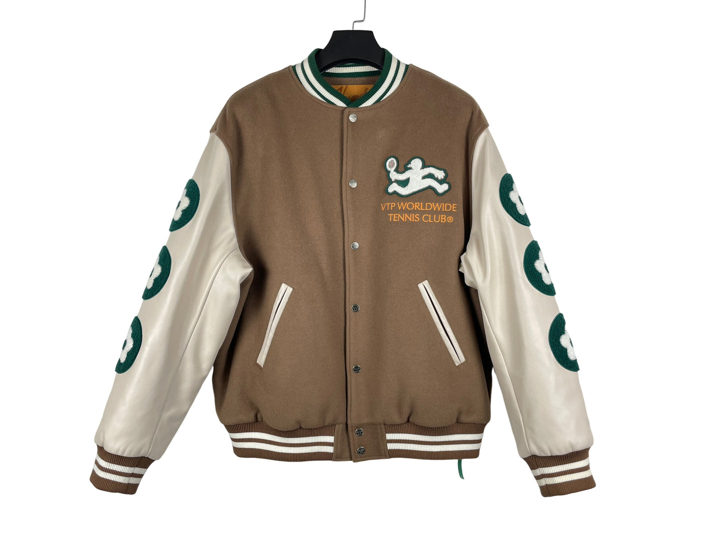Vandy The Pink Tennis Varsity Jacket